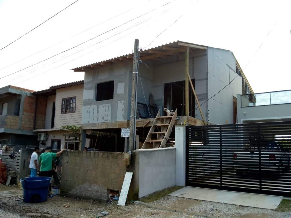 Casa em steel frame