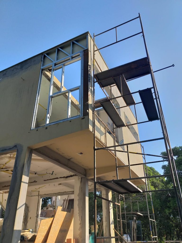 Casa em steel frame