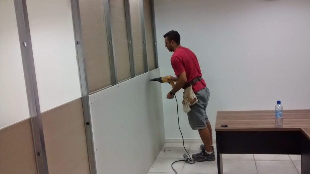 parede em drywall 4