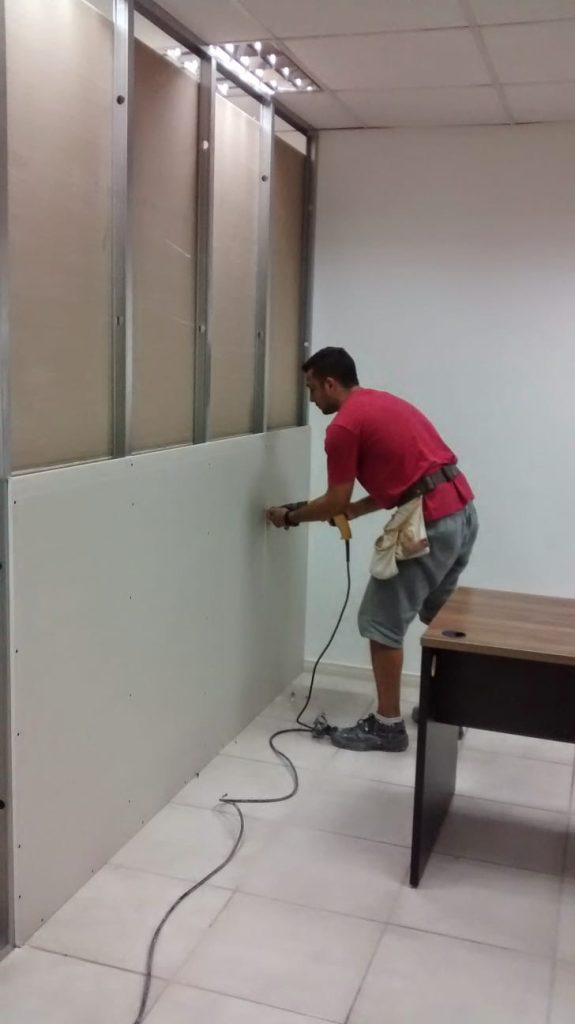 Parede em drywall 3