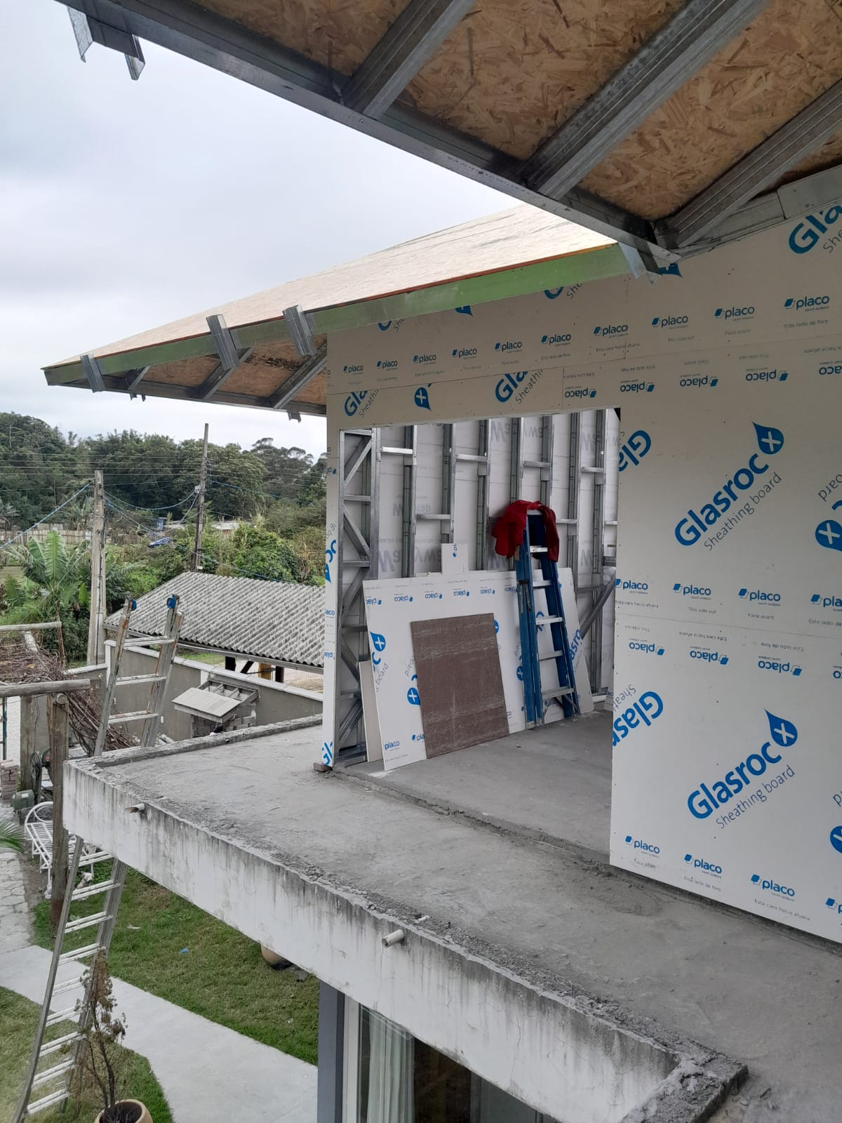 segundo andar em steel frame