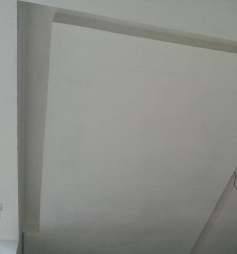 forro de drywall com rebaixo perimetral simples (modelo bandeja reta).