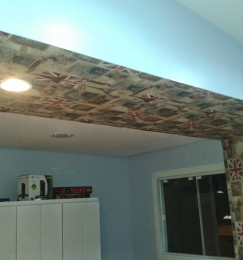 nicho central decorativo.