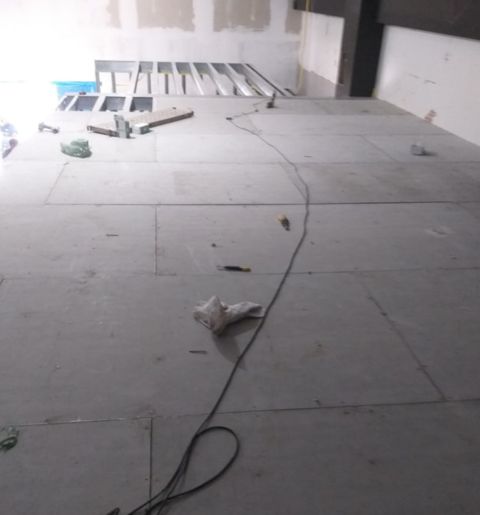 mesanino em steel frame