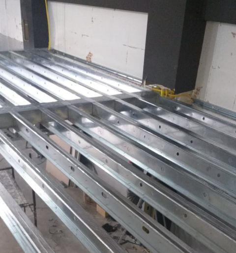 estrutura de mezanino