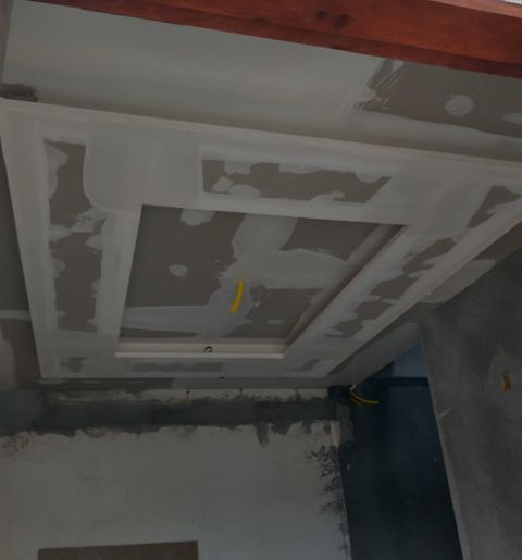 estrutura de forro em draywall