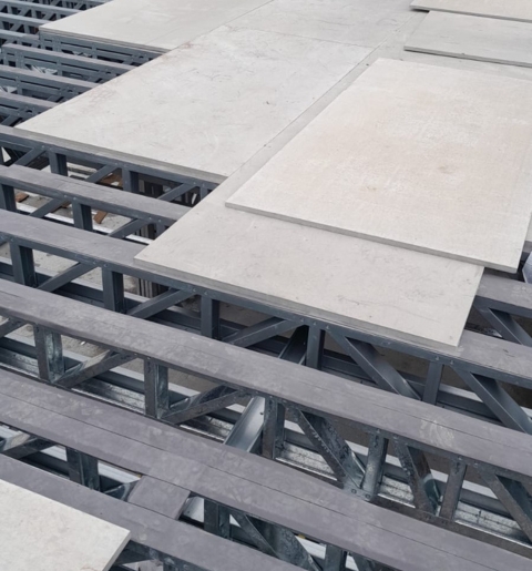 Steel frame casa de alto padrão.