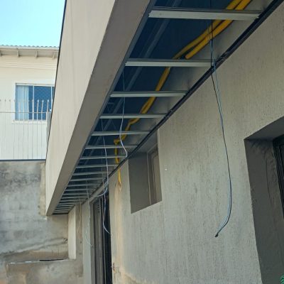 fachada e forro modular