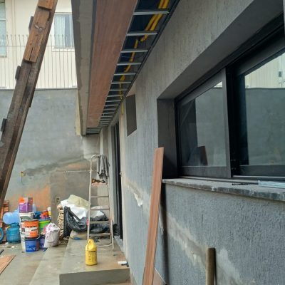 fachada e forro modular